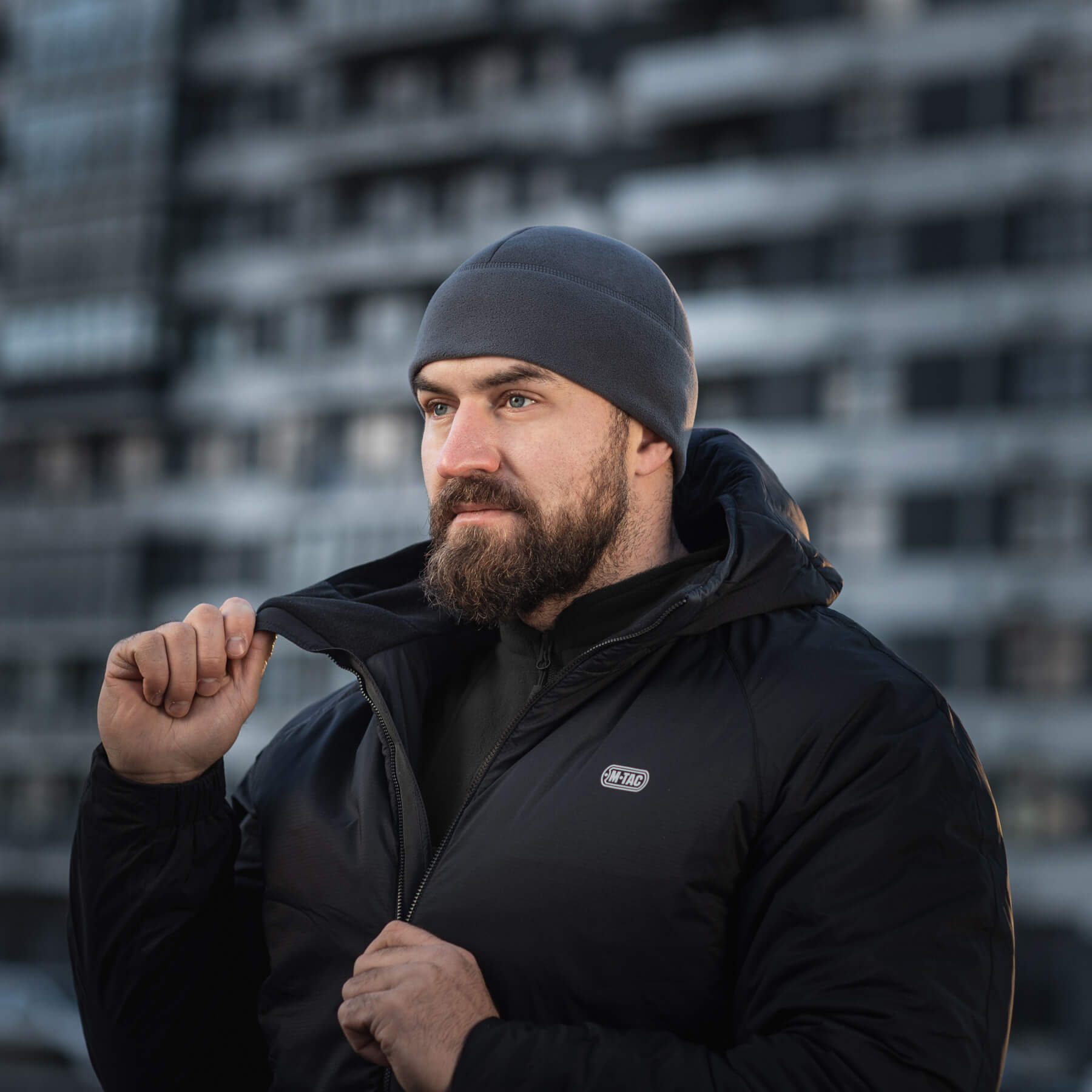M-Tac шапка Watch Cap Elite фліс (320г/м2) Dark Grey купити за